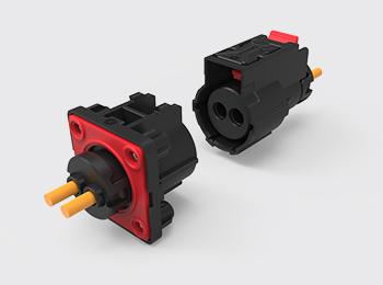 HV connector 2 POS Heating Plastic Connector (1-2.5mm²) KLS1-L61-B1465 & KLS1-L61-B1466